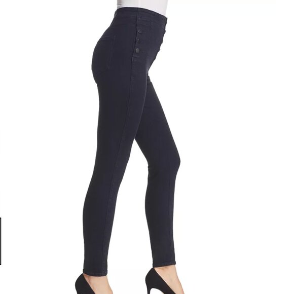 J Brand Natasha Sky High Skinny Jeans in Bluebird Size 26 NWT - Picture 4 of 10